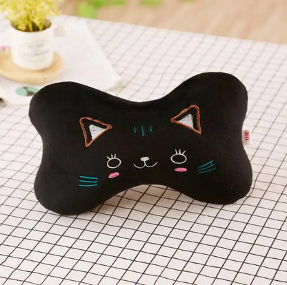 Cartoon Animal Car Neck Pillow - Travel Headrest Support Cushion