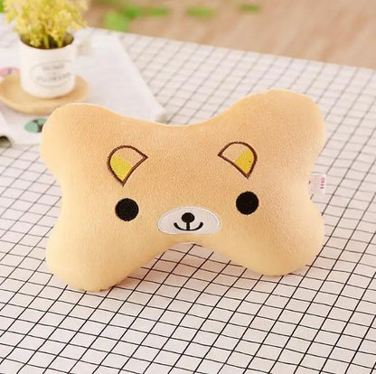 Cartoon Animal Car Neck Pillow - Travel Headrest Support Cushion