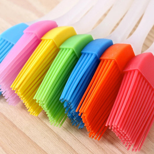 Heat Resistant Silicone BBQ Basting Brush - Oil & Sauce Applicator