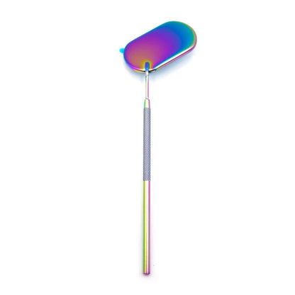 Heart Shape Stainless Steel Eyelash Extensions Checking Mirror
