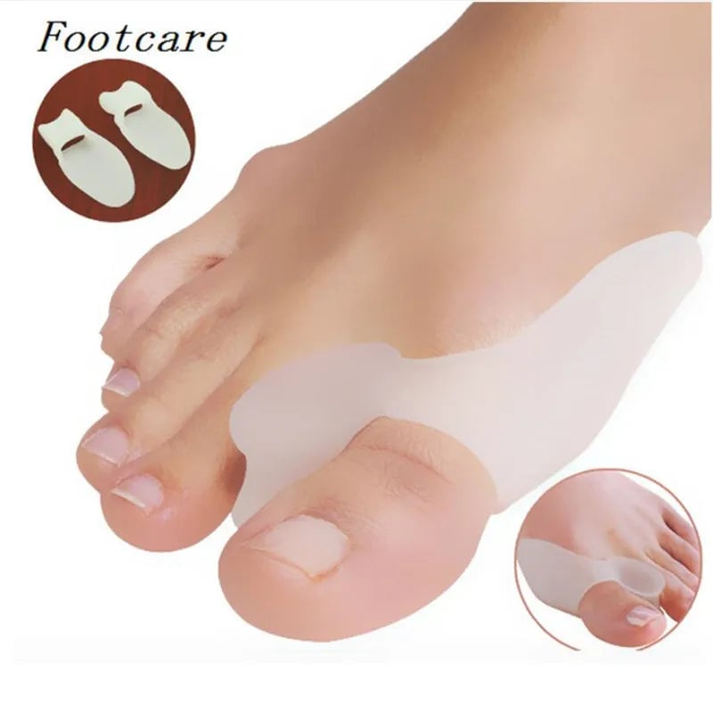 Silicone Toe Separator Bunion Corrector for Hallux Valgus Relief