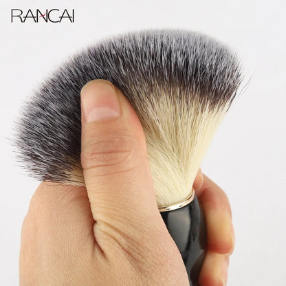 Professional Beard Shaving Brush Natural Bristle Hair Wooden Handle