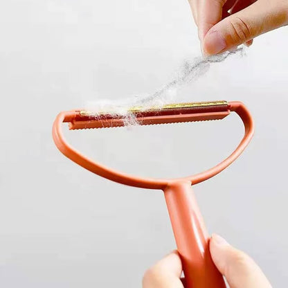 Double Sided Manual Lint Remover Pet Hair Brush Clothes Fuzz Shaver