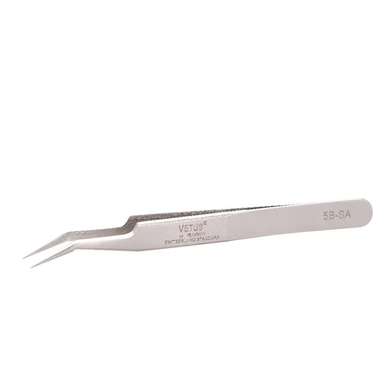 VETUS 6A-SA Stainless Steel Precision Tweezers 3D 6D Volume Lash