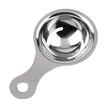 Stainless Steel Egg White Separator - Professional Yolk Filter