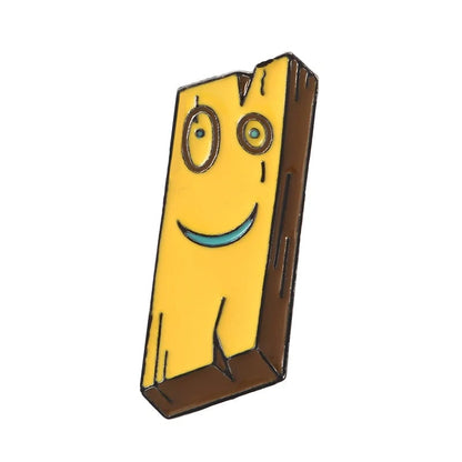 Jonny & Plank Enamel Pin - Ed Edd n Eddy Anime Badge Lapel Brooch