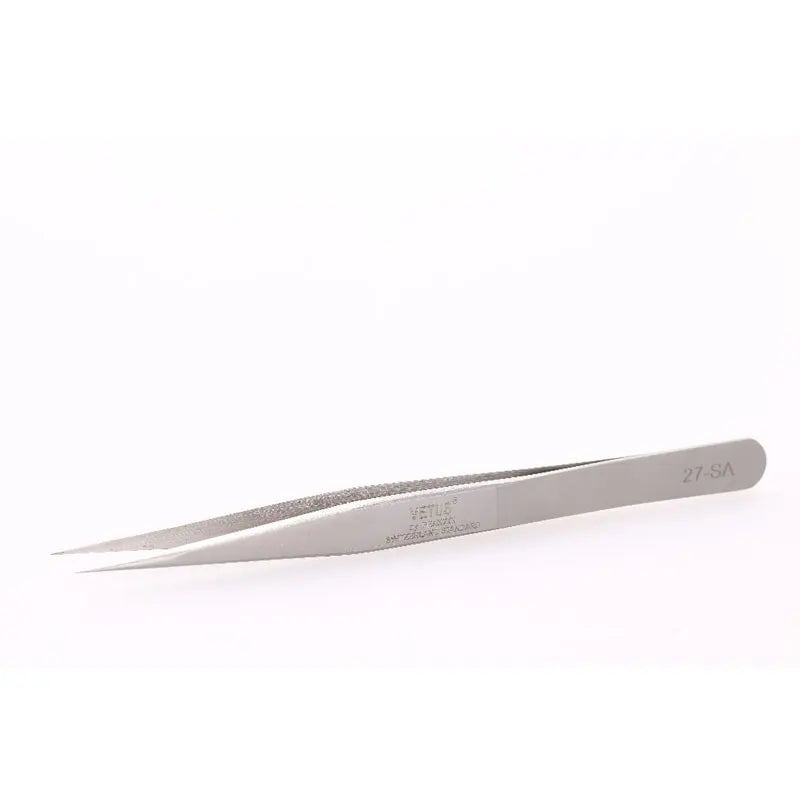 VETUS 6A-SA Stainless Steel Precision Tweezers 3D 6D Volume Lash