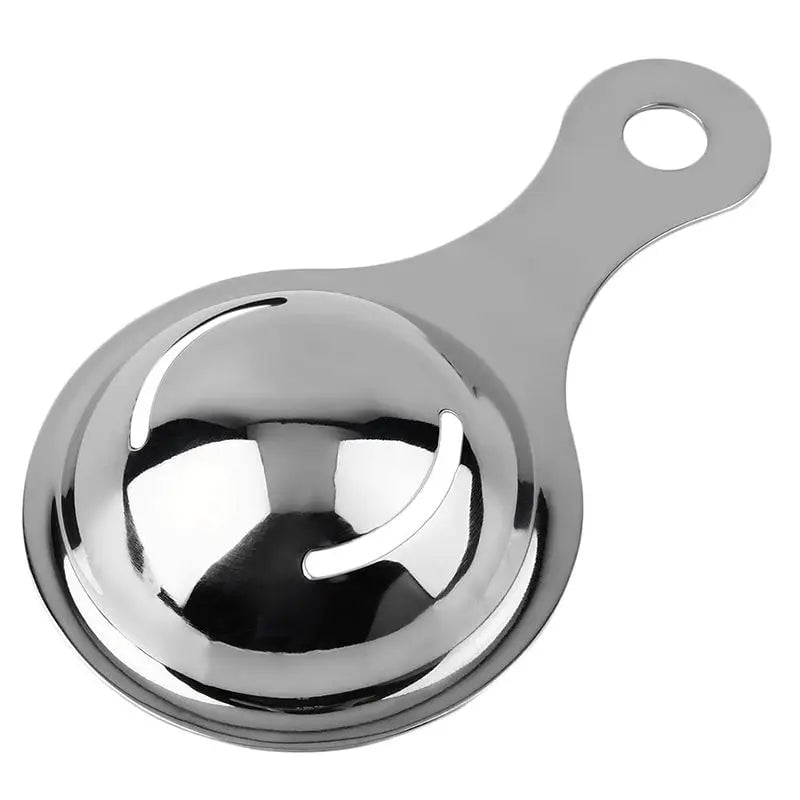 Stainless Steel Egg White Separator - Professional Yolk Filter
