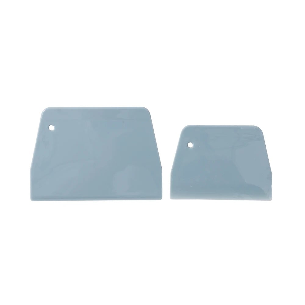 2pc Plastic Cake Spatula Set - Cream Scraper Baking Tools Kitchen