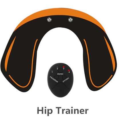 Wireless EMS Muscle Stimulator - ABS Hip Buttocks Trainer Massager