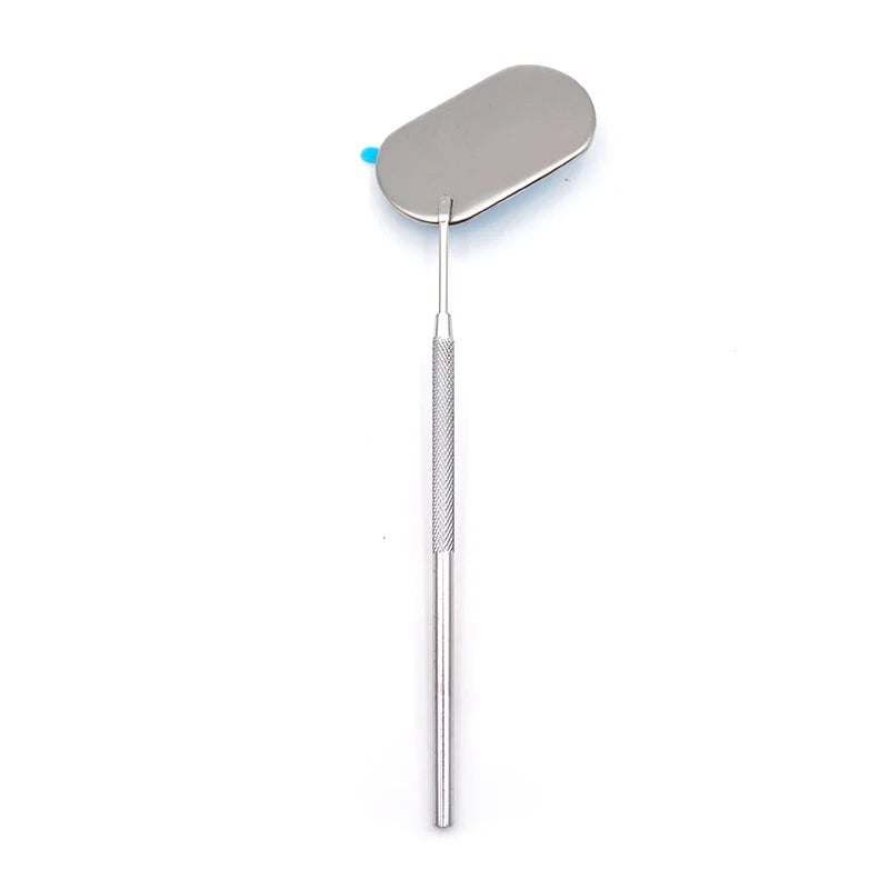 Heart Shape Stainless Steel Eyelash Extensions Checking Mirror