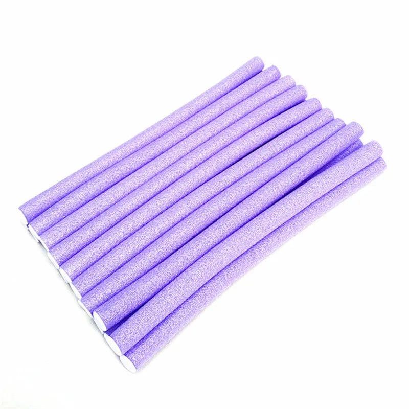 10pcs No Heat Hair Curler Twist Sponge Wave Formers Multifunction
