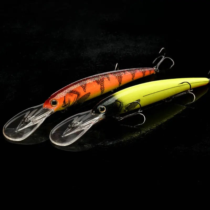 ALLBLUE Deep Walleye 125MM Trolling Crankbait Minnow Lure Bass Pike