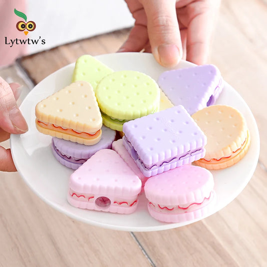 Cute Cookie Design Pencil Sharpener - Creative School Office Supply