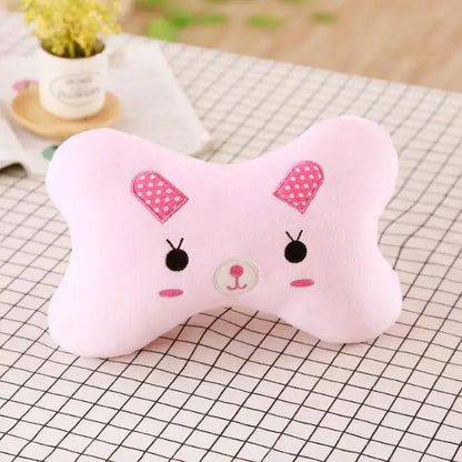 Cartoon Animal Car Neck Pillow - Travel Headrest Support Cushion