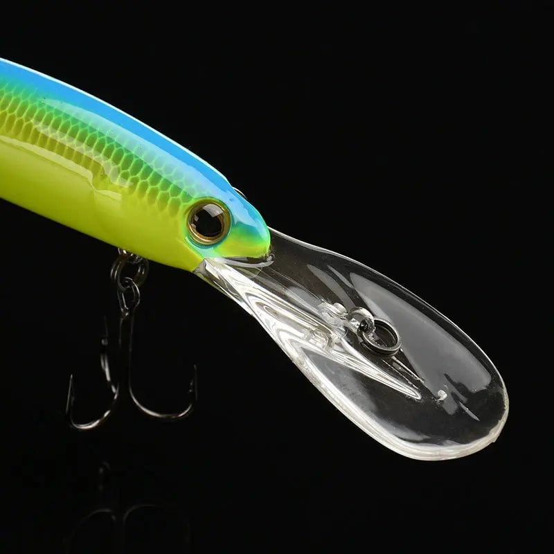 ALLBLUE Deep Walleye 125MM Trolling Crankbait Minnow Lure Bass Pike