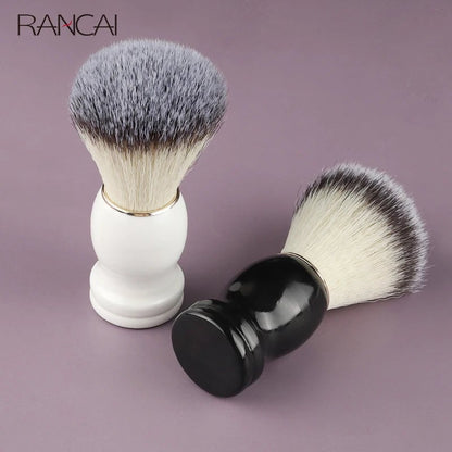 Professional Beard Shaving Brush Natural Bristle Hair Wooden Handle