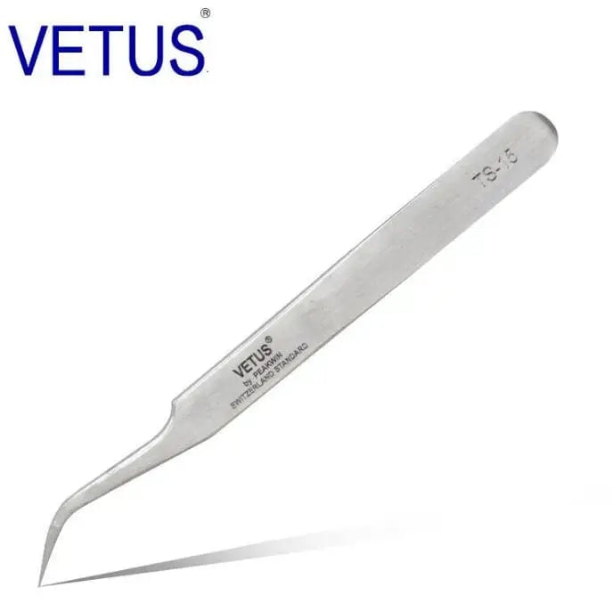 Vetus Professional Eyelash Tweezers Stainless Steel Antistatic