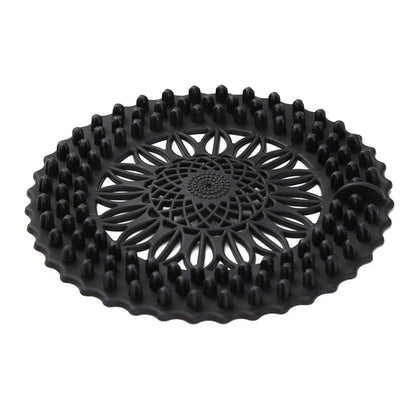 Silicone Hair Catcher Drain Cover - Shower Floor Strainer Filter