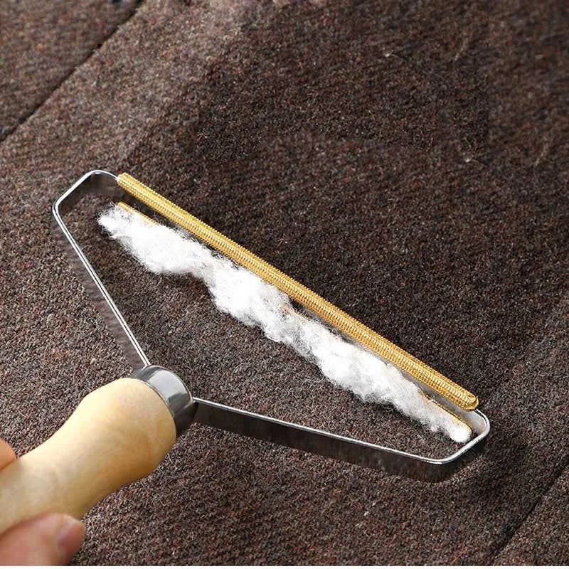 Manual Lint Roller Brush - Portable Pet Hair Fabric Cleaner