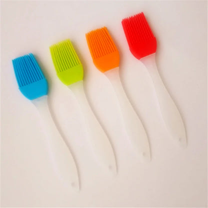 Heat Resistant Silicone BBQ Basting Brush - Oil & Sauce Applicator