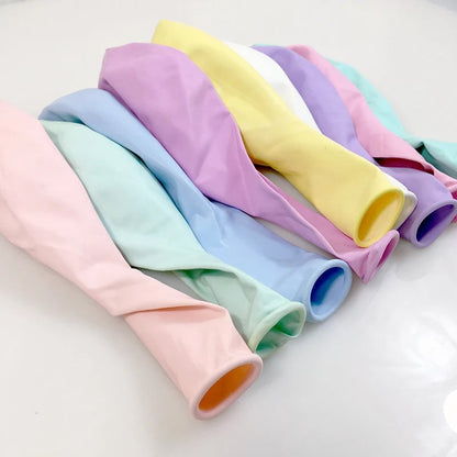 Macaron Latex Balloons 5-36inch Pastel Candy Colors Party Decor