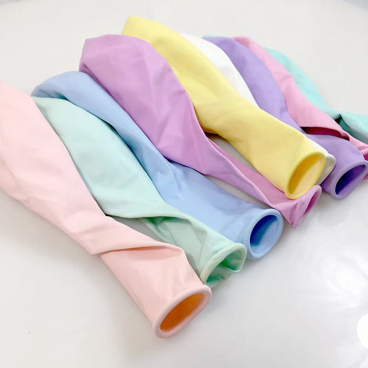 Macaron Latex Balloons 5-36inch Pastel Candy Colors Party Decor