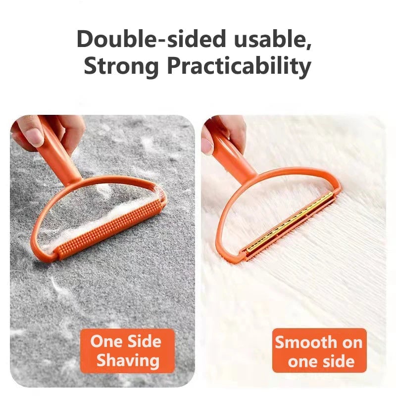 Double Sided Manual Lint Remover Pet Hair Brush Clothes Fuzz Shaver