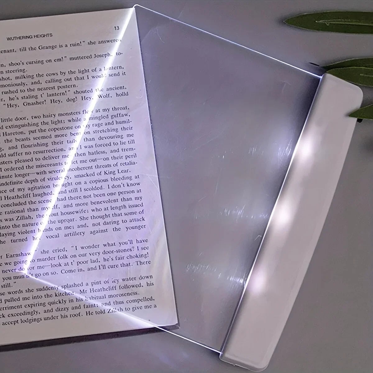LED Flat Panel Night Vision Reading Light Eye Protection Student Desk