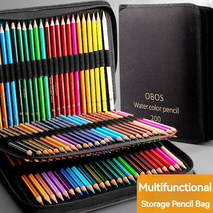 Professional Colored Pencils Set 200/120/72/48 Oil Watercolor Art