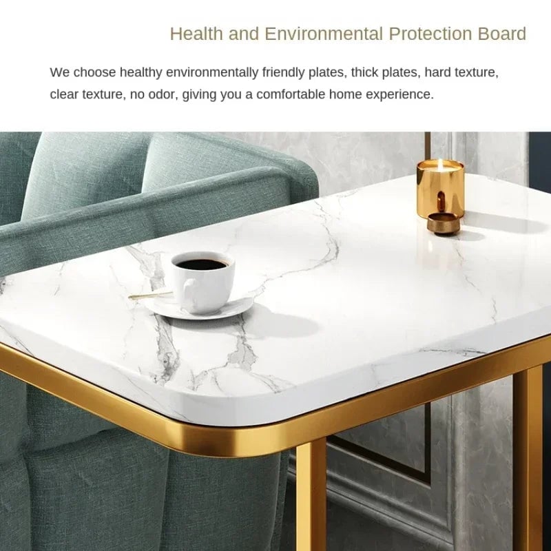 Modern Square Side Table - Multi-Purpose End Table for Living Room