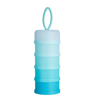4-Grid Baby Formula Dispenser - BPA-Free Milk Powder Storage Container