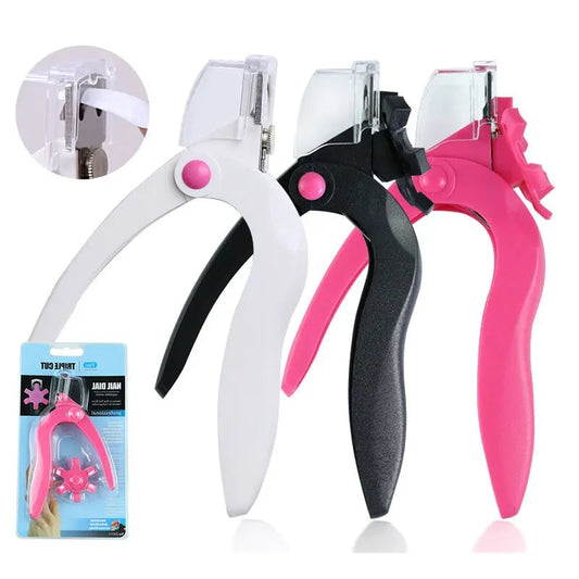 U Shaped Stainless Steel Nail Clipper False Tips Trimmer Manicure