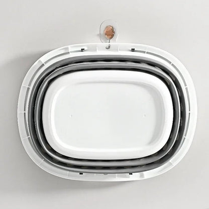 16L Collapsible Laundry Basket with Handles - Space-Saving Storage