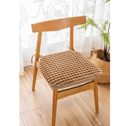 Square Cotton Chair Cushion - Winter-Thicker Non-Slip Pad