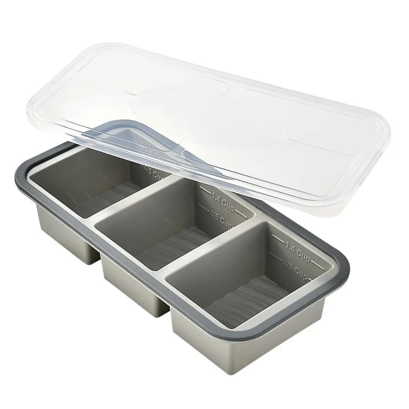 Multi-Cavity Silicone Ice Cream Mold - Giant Popsicle Freezer Tray