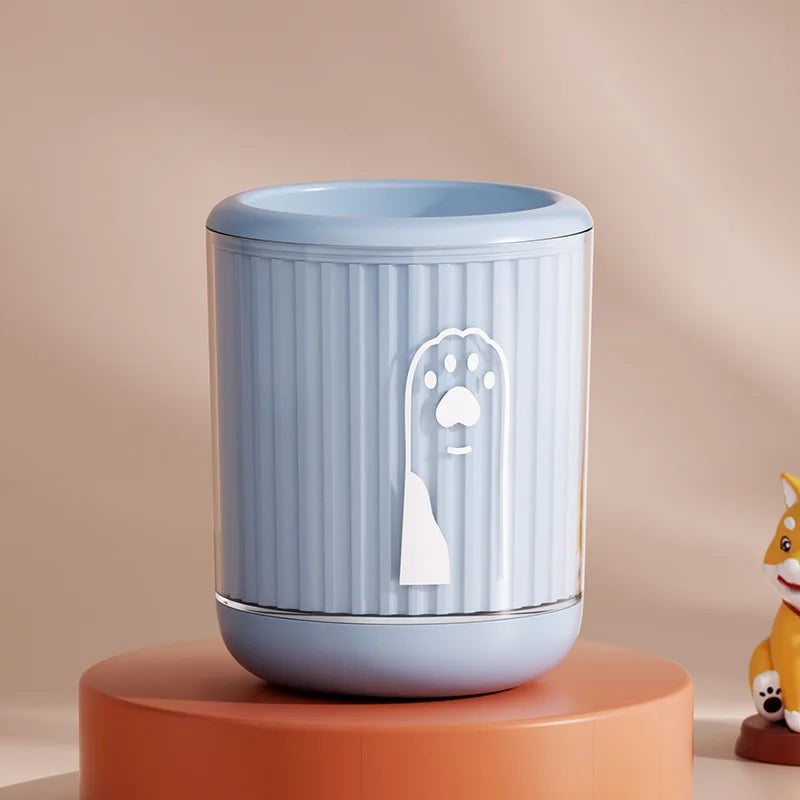 Portable Silicone Dog Paw Cleaning Cup - Detachable Pet Foot Cleaner