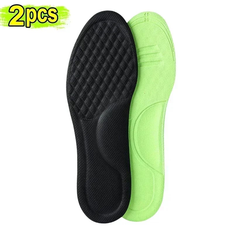 Memory Foam Orthopedic Insoles 10pk - Deodorizing Antibacterial