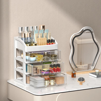 Multi-Layer Desktop Storage Cabinet - Cosmetics Jewelry Organizer Box