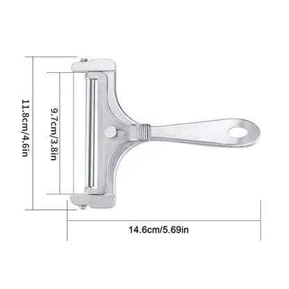 Adjustable Cheese Slicer & Butter Shaver - Multi-Purpose Kitchen