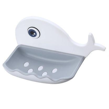 Cartoon Soap Box Drain Holder - Bathroom Shower Storage Tray