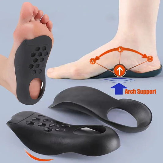 Orthotic Arch Support Insoles for Flat Feet O-Legs Plantar Fasciitis