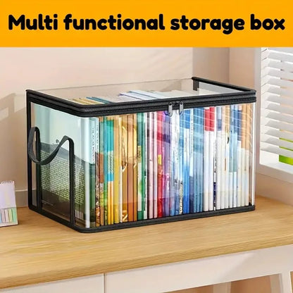 Large Transparent Storage Boxes 2Pc Set