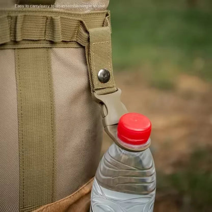 Nylon Webbing Buckle Water Bottle Holder Carabiner Belt Clip
