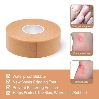 EVA Foam Anti-Abrasion Foot Tape - Heel Grip Cushion Protector Roll