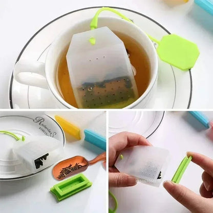 Food Grade Silicone Tea Infuser Strainer - Loose Leaf Diffuser