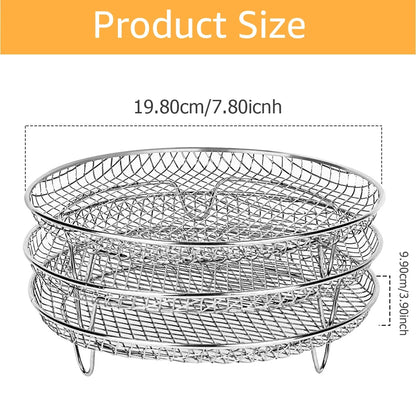 Non-Stick Mesh Baking Tray - Multi-Purpose Frying & Grilling Pan