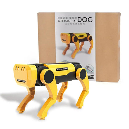 Solar Powered Robot Dog DIY STEM Kit Educational Building Toy