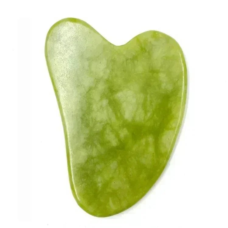 Natural Jade Roller Gua Sha Massager Face Neck Body Eye Care Tool