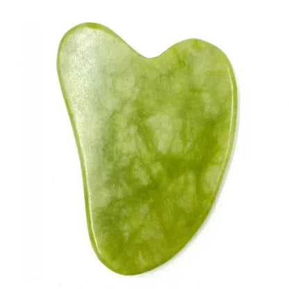 Natural Jade Roller Gua Sha Massager Face Neck Body Eye Care Tool